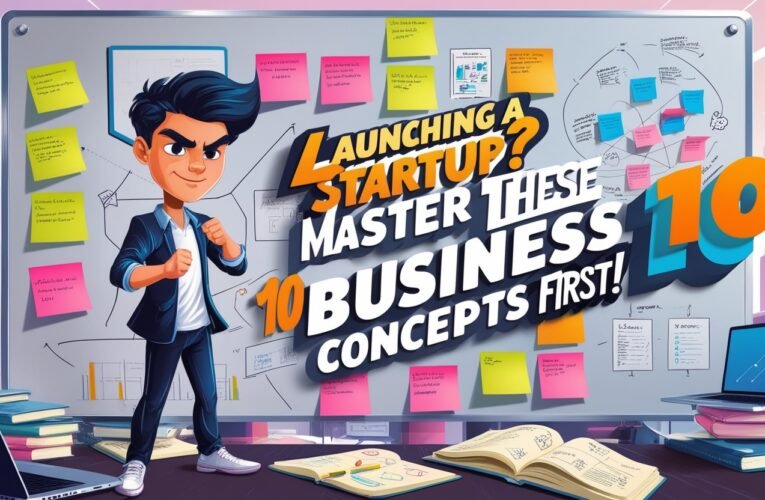 Launching a Startup? Master These 10 Business Concepts First!