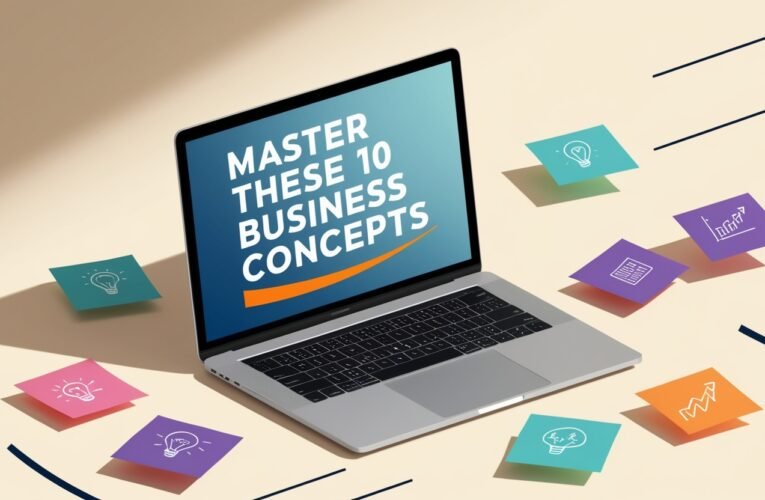 Master These 10 Business Concepts to Propel Your Startup to Success