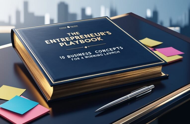 The Entrepreneur’s Playbook: 10 Business Concepts for a Winning Launch